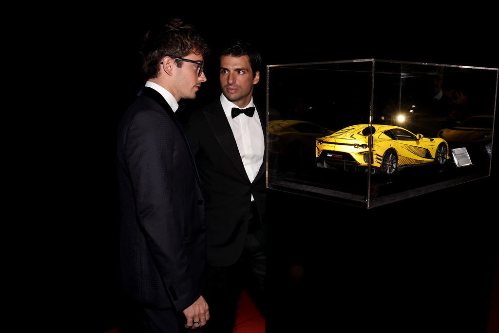 Amalgam Model Raises $90,000 for Ferrari Foundation