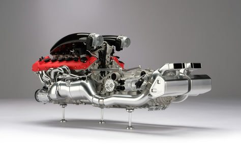 法拉利代托纳SP3发动机与变速箱